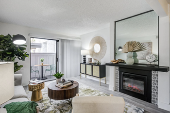 Fireplace (in select apartments)